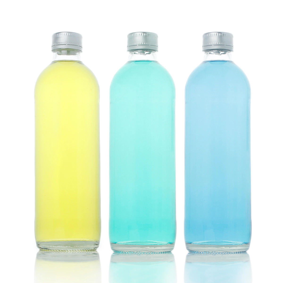 Transparent 330ml 200ml Saft Getränke Soda Saft kohlensäurehaltiges Trinkglas Flasche