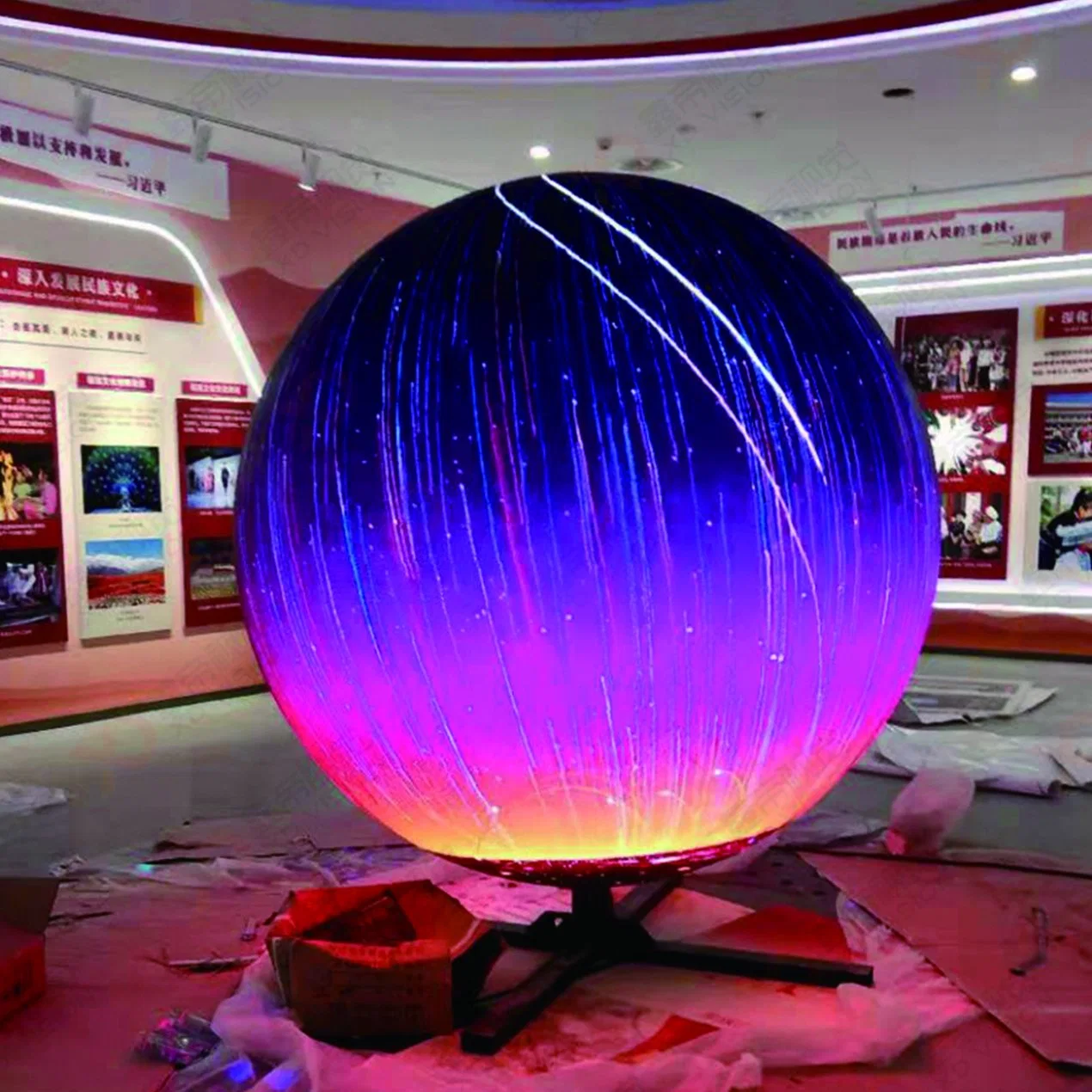 LED Display Sphere P2.5 Flexible LED Indoor Display Billboard LED Sphere Ball Screen Display