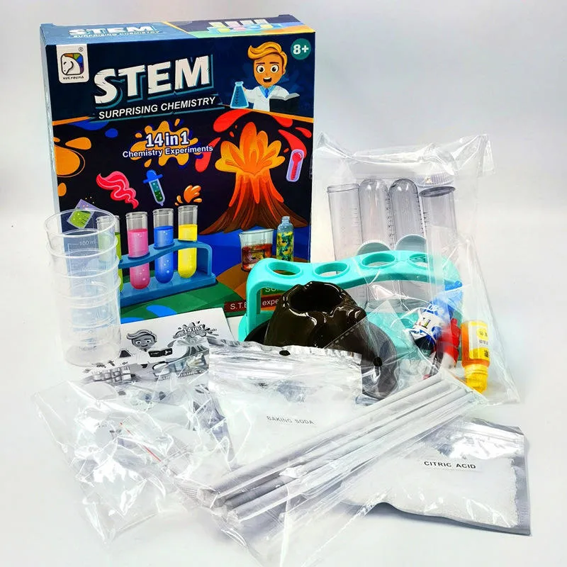 14 in 1stem Children Educational Learning Chemistry Science Kit for Kids Science & Engineering Toys