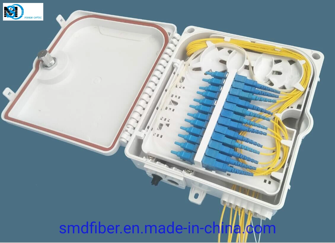 FTTH CATV Equipment 12 Core Fiber Optic Terminal Box