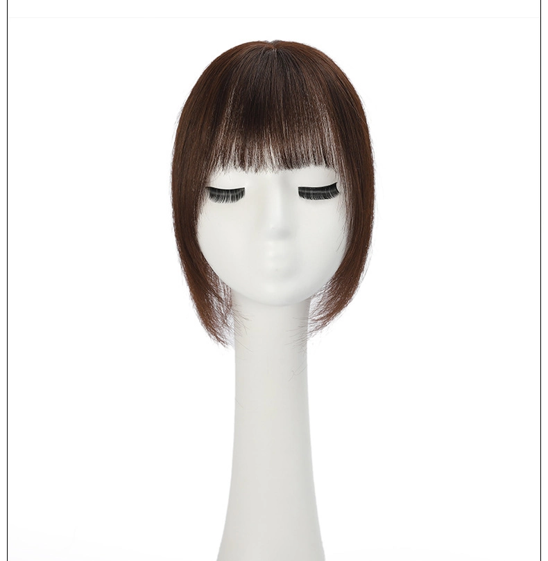 Processing Custom Big Bangs Top Hair Patch Human Hair Wig Piece