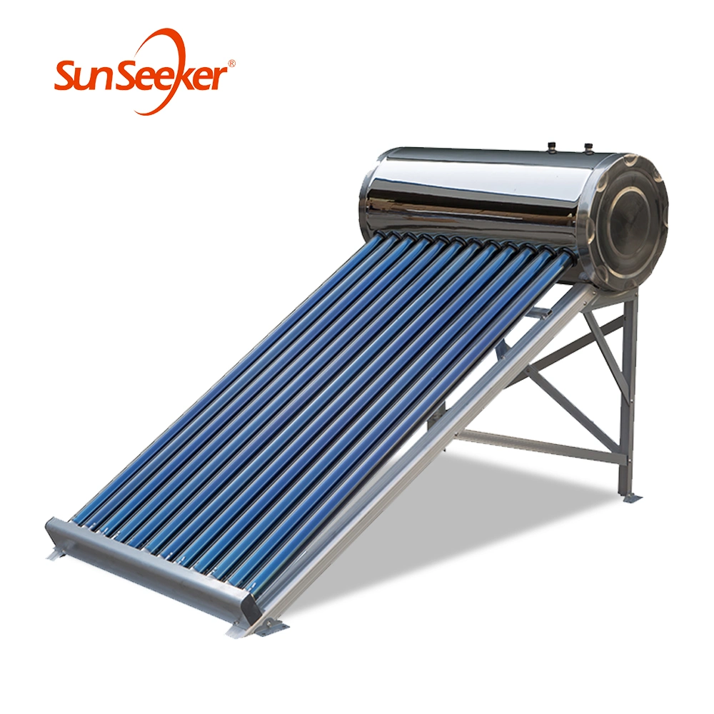 Household Pressureless 80L Mini Solar Water Heaters