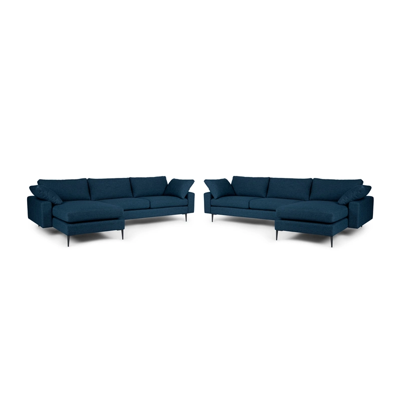 Professional Manufacturer Modern Living Room Furniture L Shape Sofa Set Furniture