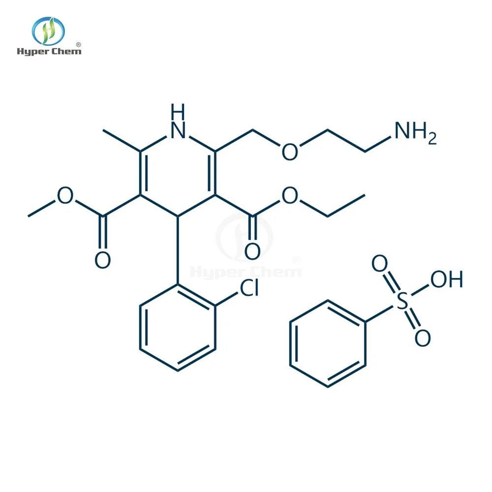 El amlodipino Besilate Materal farmacéutica CAS 111470-99-6 la hipertensión y enfermedad coronaria Tratamiento