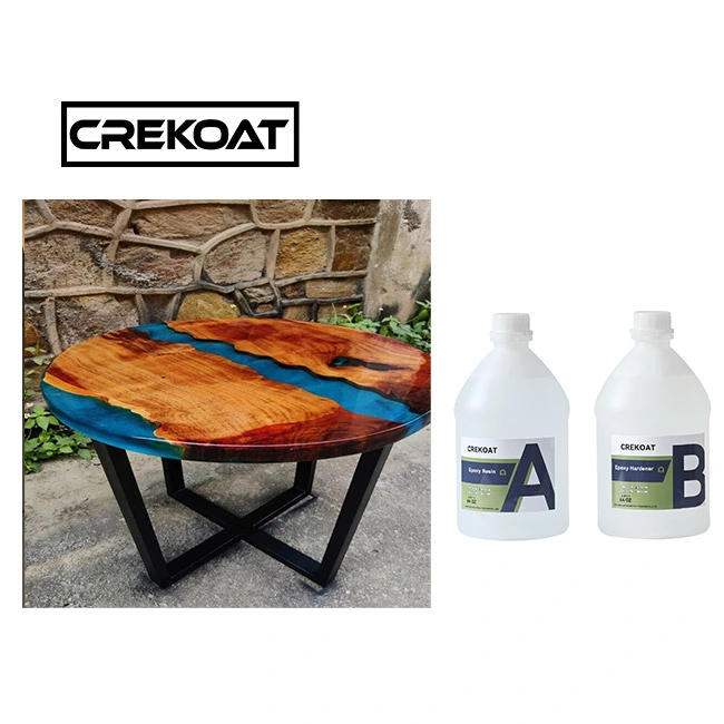 Fast Curing Epoxy Resin for Table Top Countertop River Table Wood