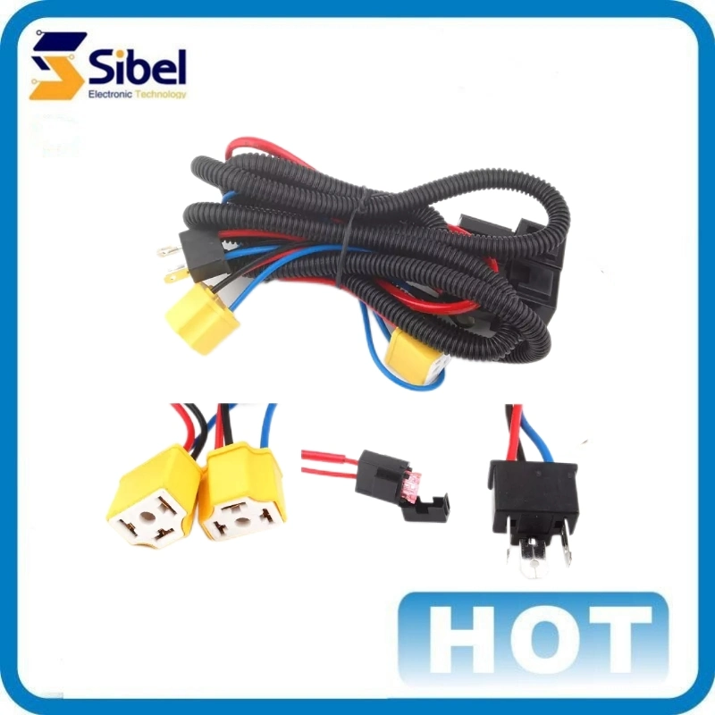 Manufacturing Custom 6 Pin Connector Industrial Electrical LED Light Bar Wiring Harness