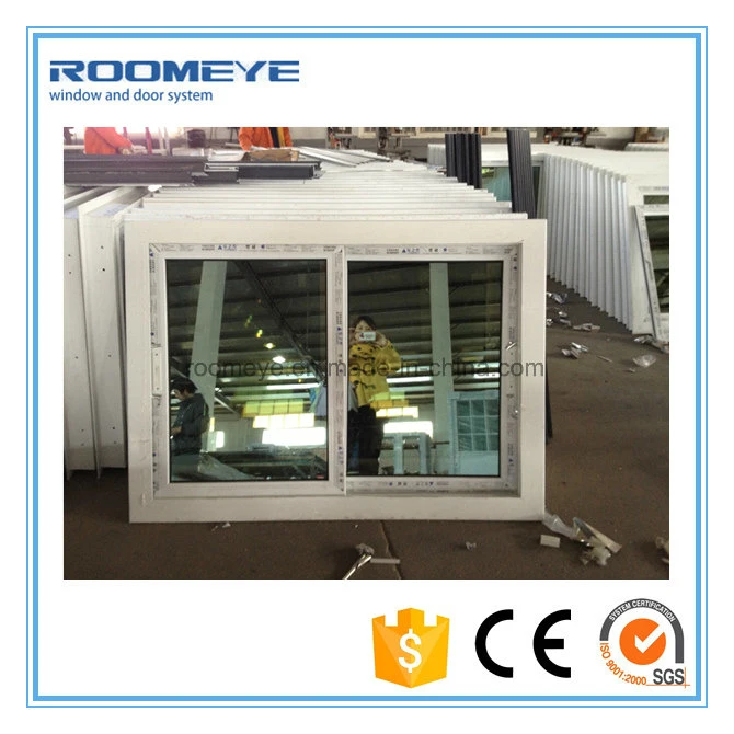 Roomeye PVC Serie 80 Superior Ventana deslizante de UPVC/Ventana de PVC con vidrio Ahorro de energía