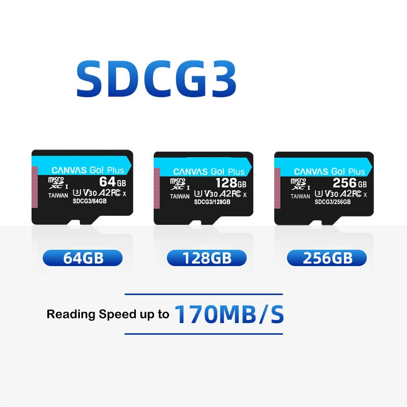 Teckdi OEM Sdcg3 U3 Tarjeta de memoria 512GB para cámara