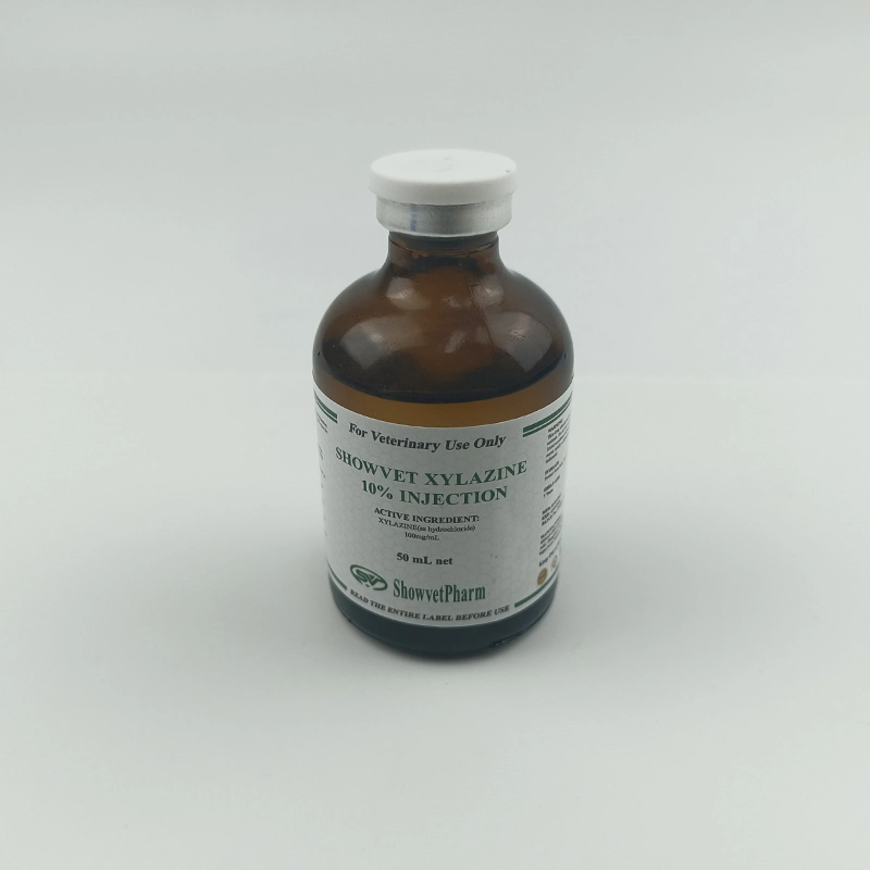 Veterinary Medicine for Cattle and Horses: High Quality Cylazine Hydrochloride Medication with Muscle Relaxation and Analgesic Effects