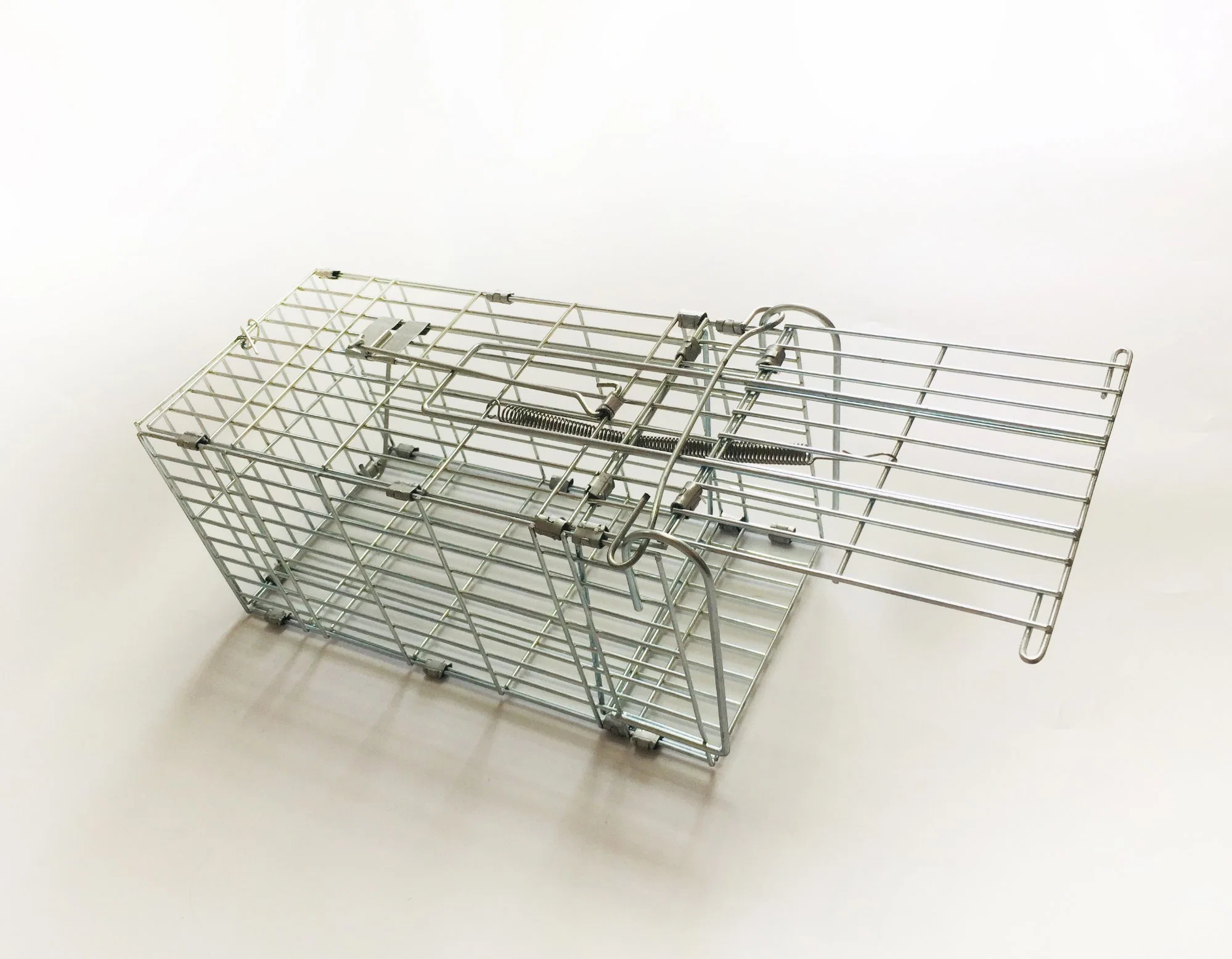 Humane Live Catch Mouse Metal Foldable Rat Animal Trap Cage