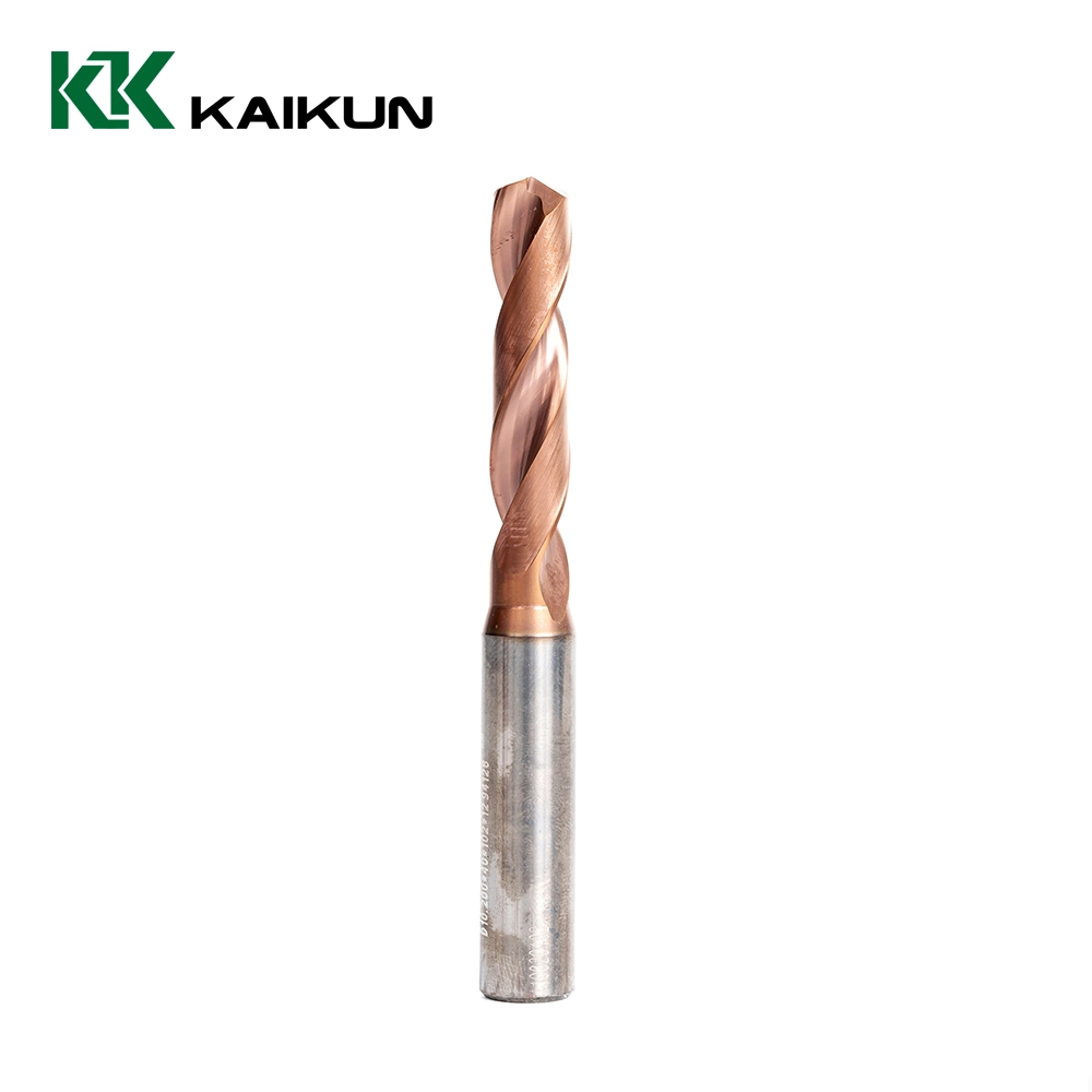 Solid Carbide Custom Step Drills with Thru Coolant Milling Cutter Twist Drill Bits Drilling Tool