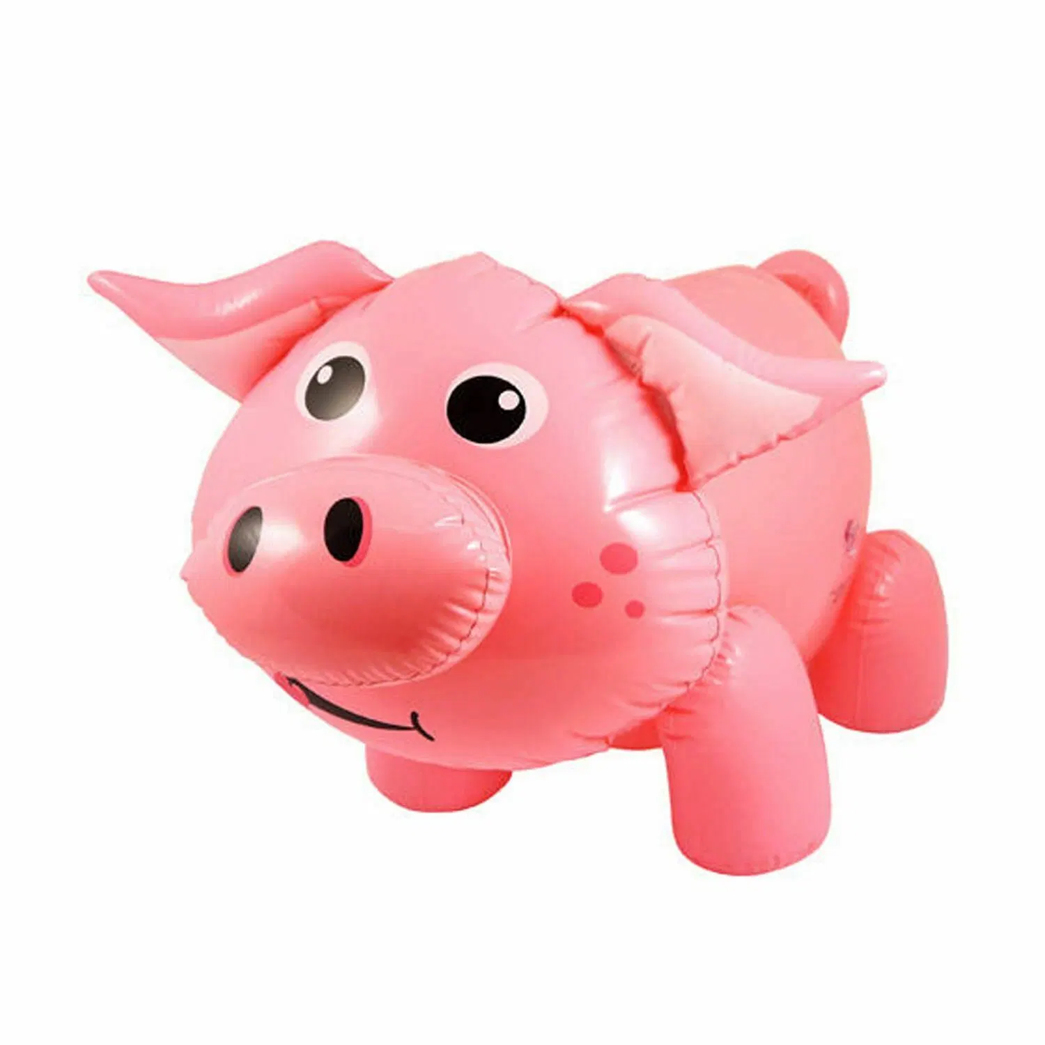 Blow up Farmyard Toy Prop Accessory Inflatable Pink Pig Animal 55cm