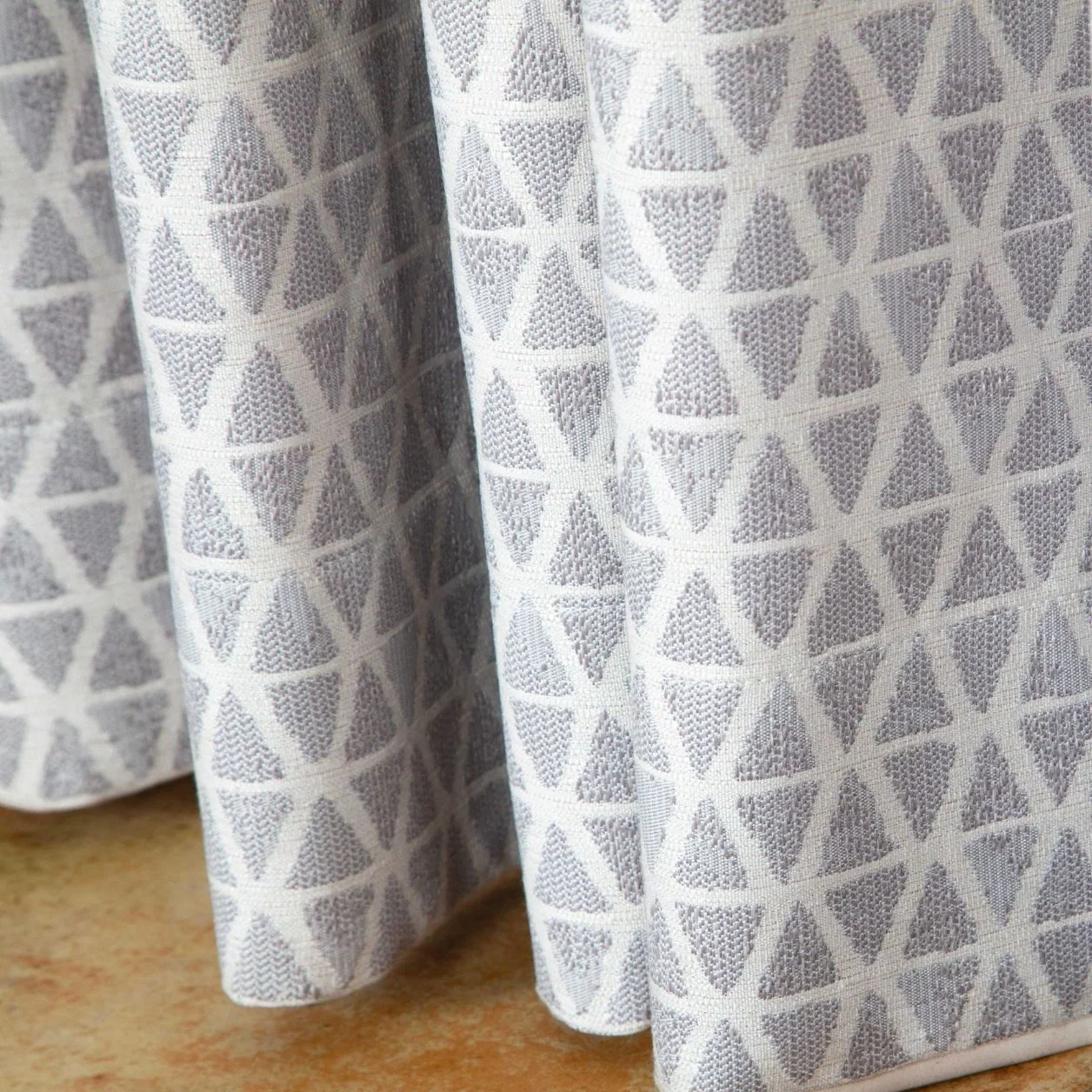 Hot Sale Ins Jacquard Curtain Fabric Morandi Cotton Hemp Blackout Curtain