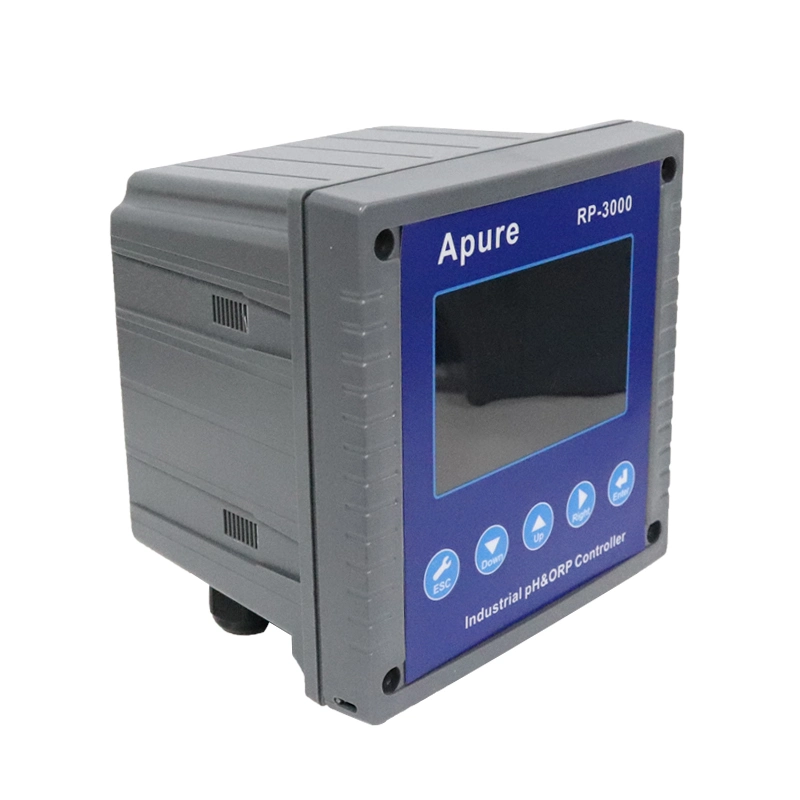 CE Marked Industrial Online Double Channel Digital pH Meter pH ORP Controller Meter with 4-20mA 2 Relay for Water Treatment