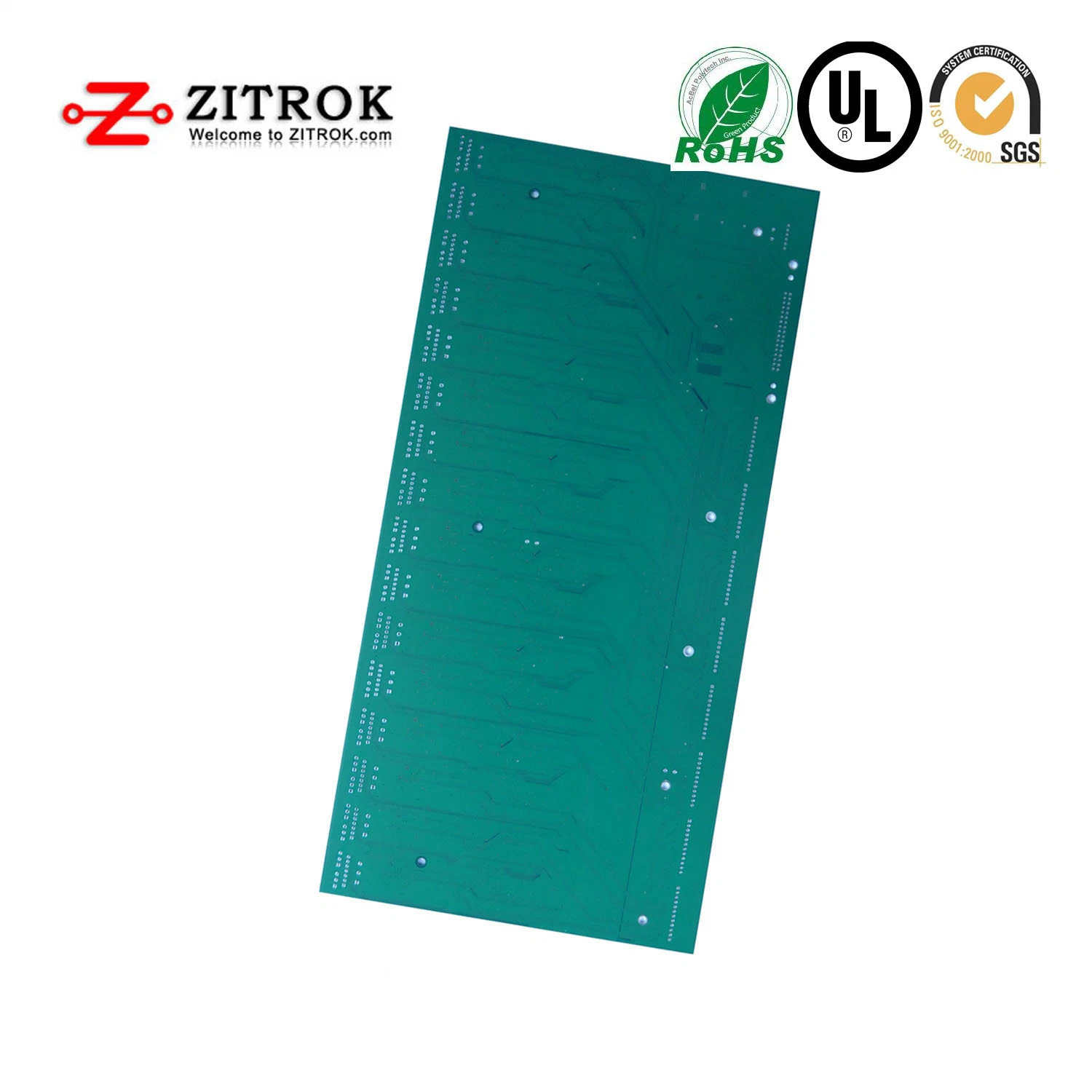 OEM Special Design 0.15mm Ultrathin Double Side Rigid PCB 4 Layers PCB Board