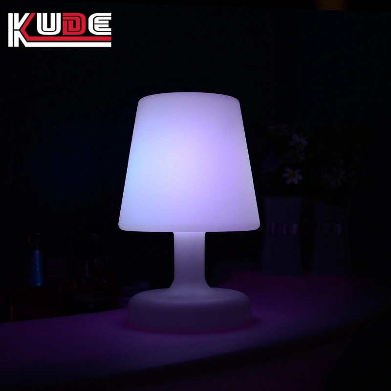 LED Touch Bedside Table Lamps Indoor Battery Operated Lamp
