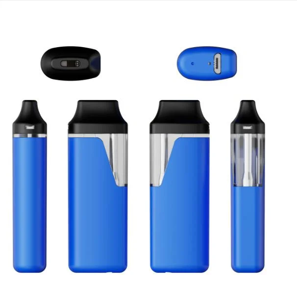 Wholesale High Quality Flat Vape Pod 1ml 2ml Custom Your Logo Disposable Vaporizer Pen