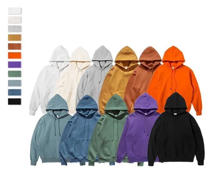 Custom/Customized Logo/Label/Brand with Hood Plain/Blank Pullover/Oversized Unisex/Boy/Men/Women/Designer/Factory Winter/Thick/Thin Jogging Suit Bulk Hoodies