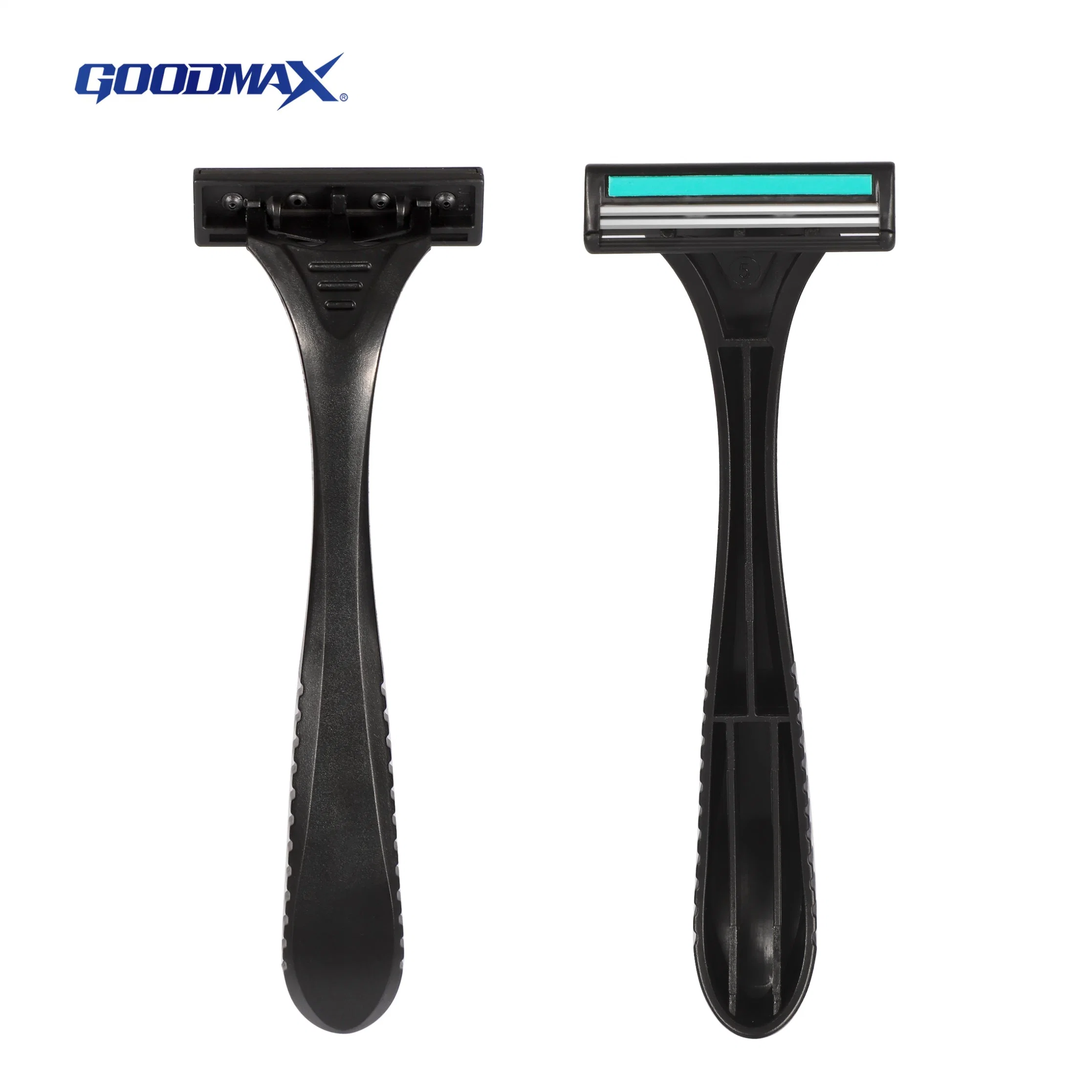 Twin Blade Disposable Shaving Razor in Polybag Package Personal Care