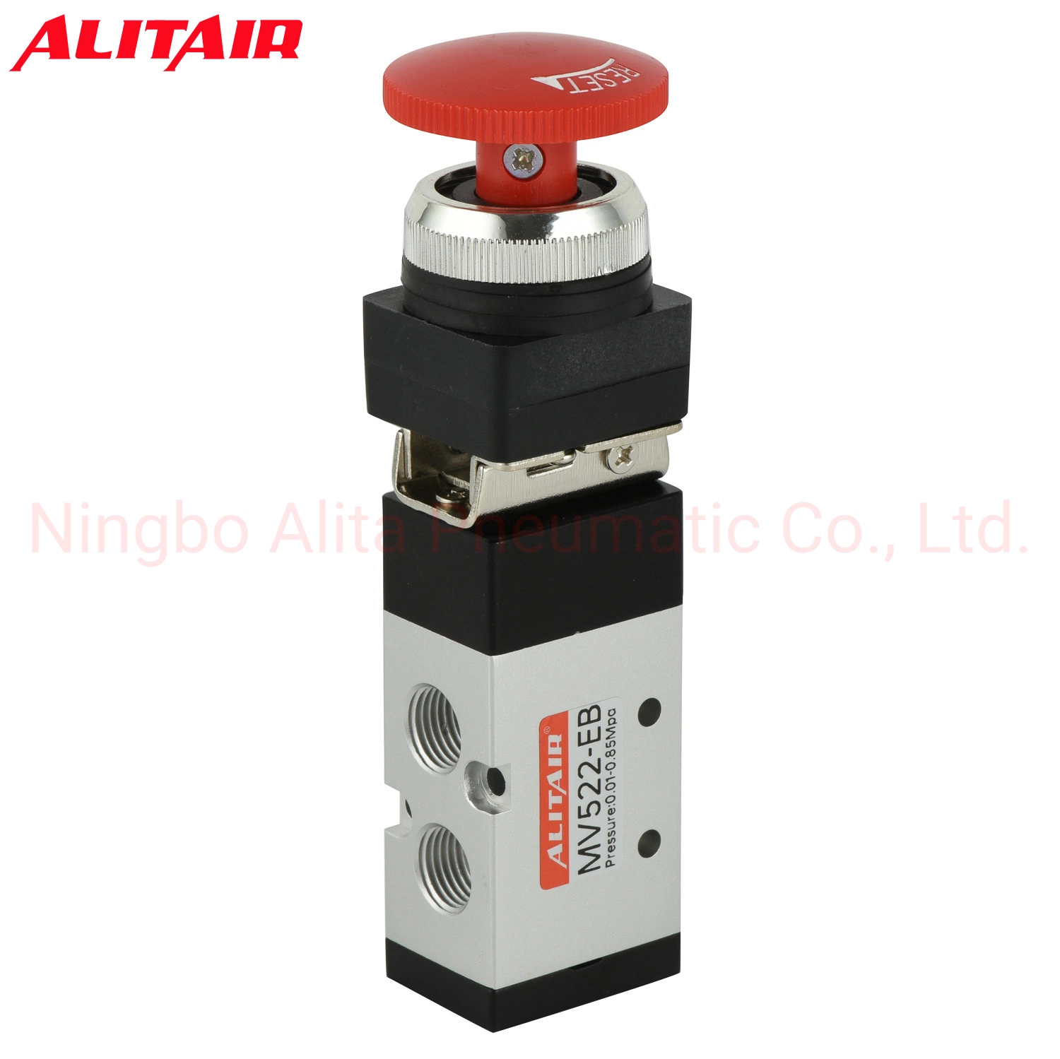 G1/4" Mv322 Mv522-Eb Pneumatic Mechanical Air Valve Hand Manual Valve