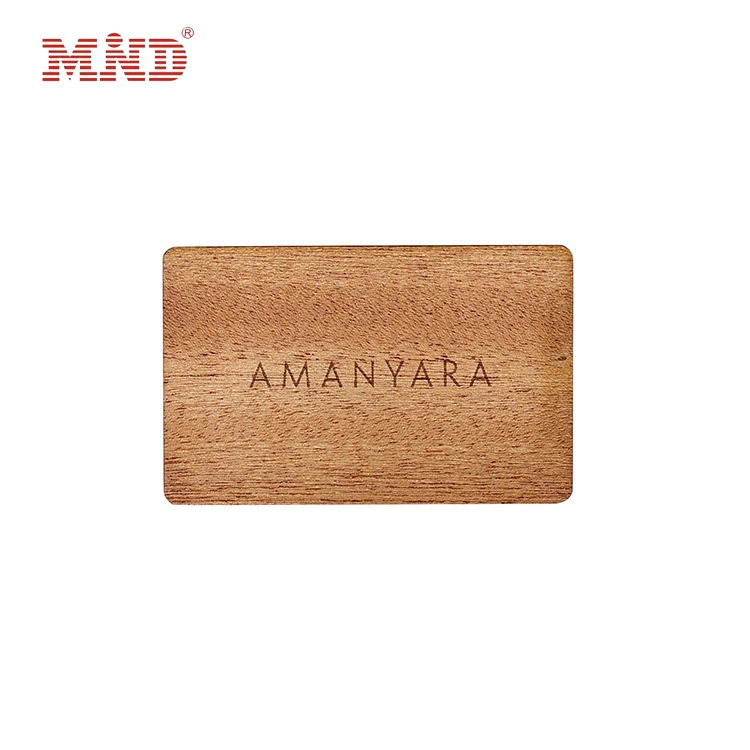 New Design NFC RFID Wood Business Wooden Card