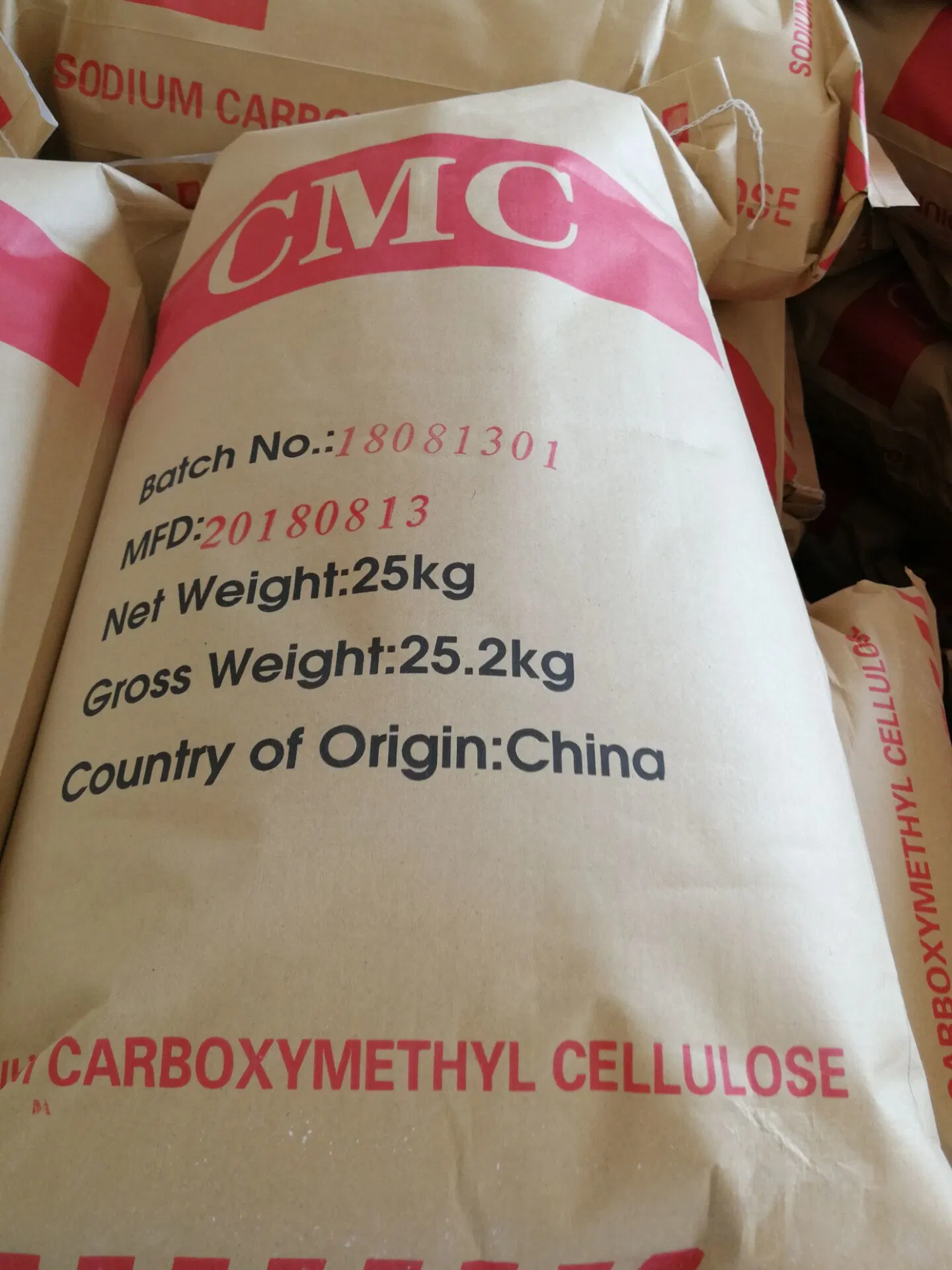 Food Ingredient Sodium Carboxymethylcellulose (CMC) as Thickener