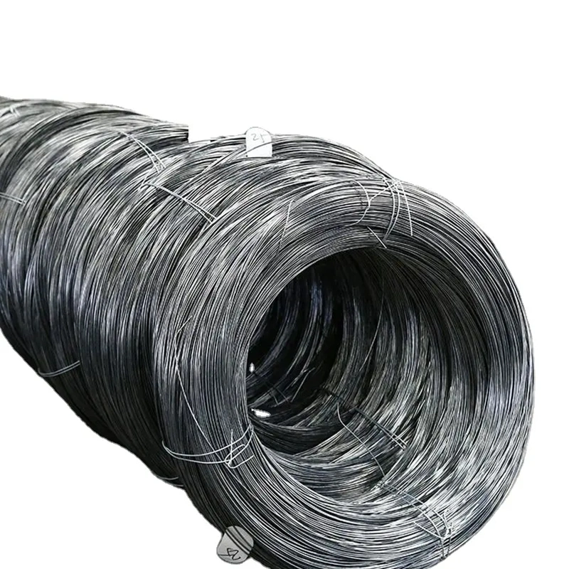 Cable de acero galvanizado de alta resistencia 0,7mm 1,2mm de alta resistencia galvanizado de alta resistencia Alambre de hierro galvanizado de resorte