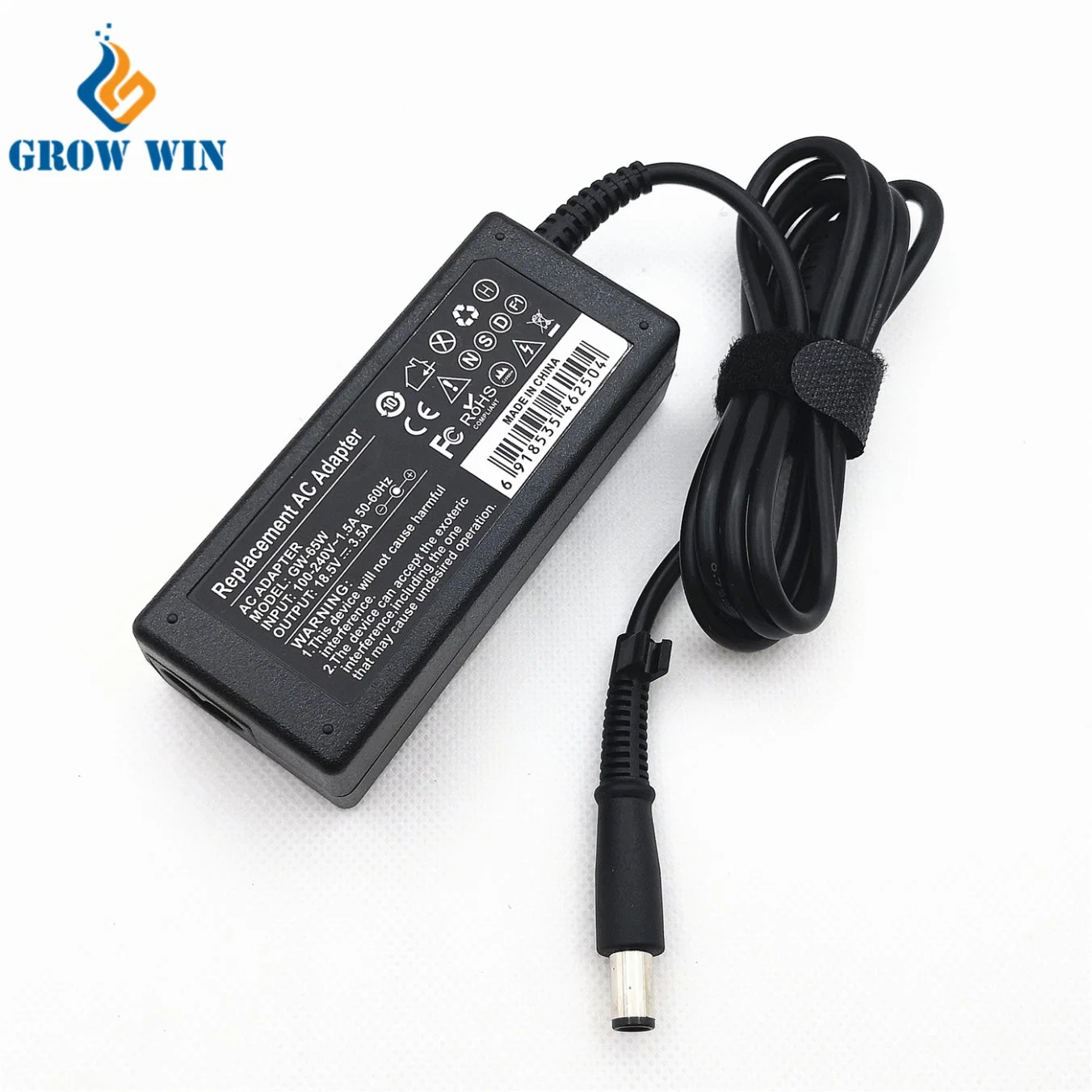 China Wholesale/Supplier Laptop Accessories Parts for HP 65W 18.5V 3.5A 7.4X5.0mm