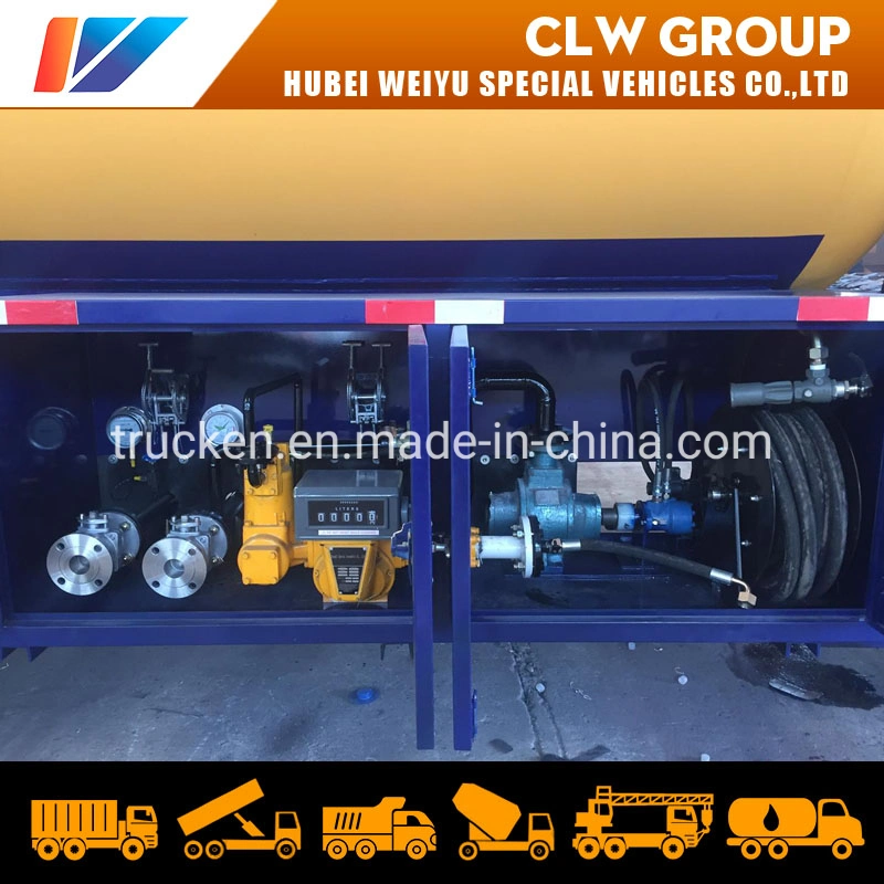 7mt 6ton Sinotruk HOWO Cylinder Refilling Truck with 2" Blackmer Truck Pump/ E+H Mass Flow Meter