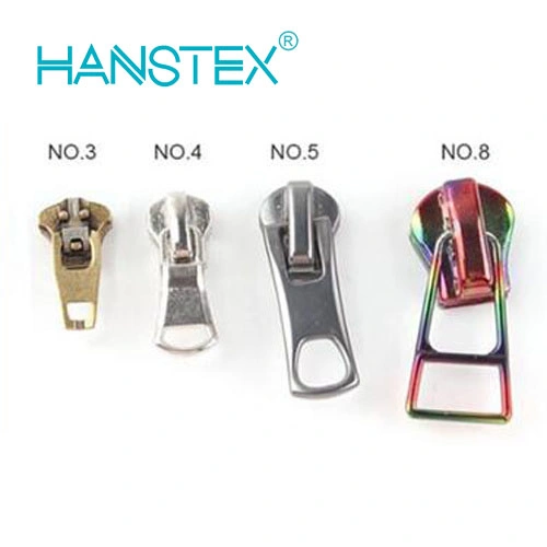 Hans preço Atacado Decorativo Metal Zipper Sliders # 3