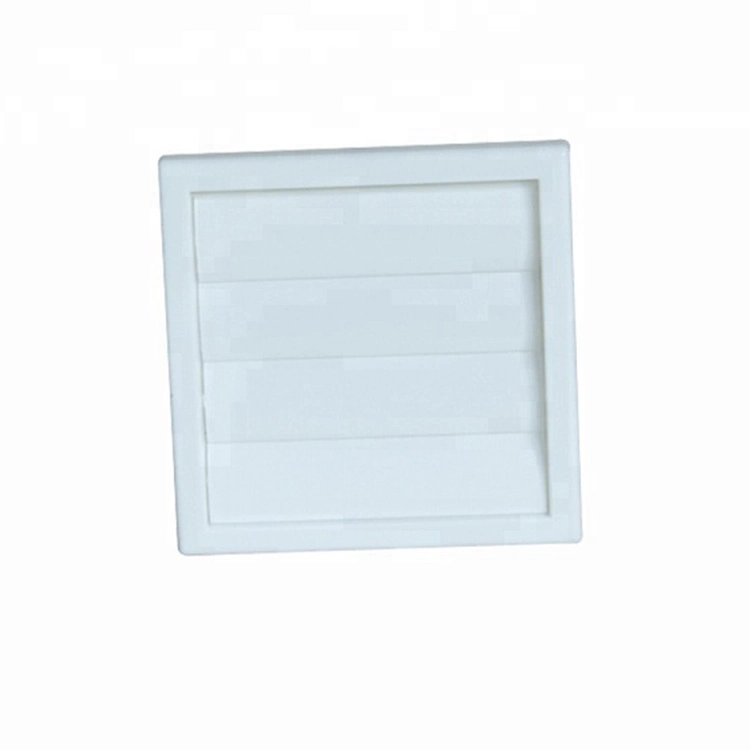 China Factory Deflecto 4 5 6 Inch Plastic Ventilation Grill Vent, Gravity Grille Louvered Vent Cover, HVAC Systems Parts