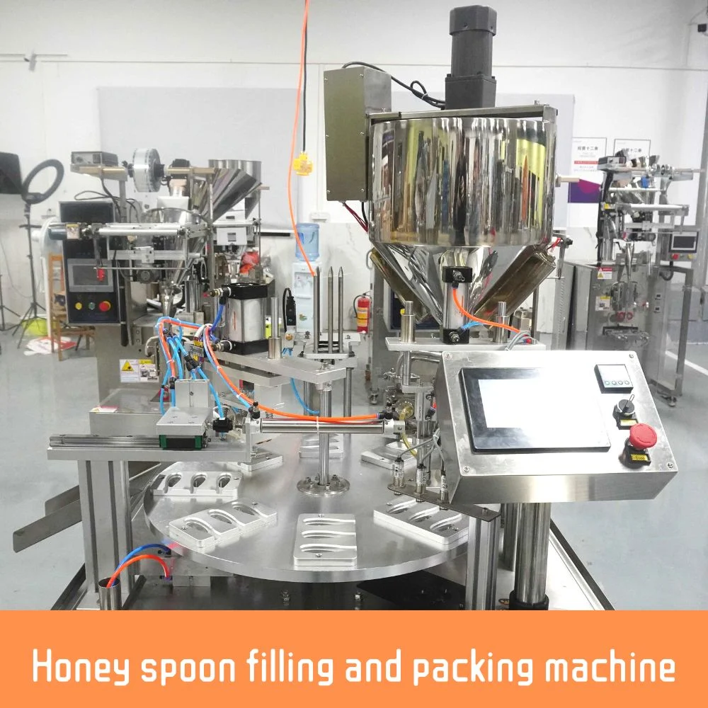 Disposable Spoon Honey Juice Jelly Ketchup Chili Sauce Food Packaging Machine Filling Machine