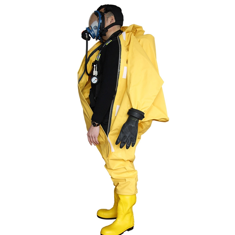 PVC Safety Clothing Protection Suits Chemical Protective Clothing