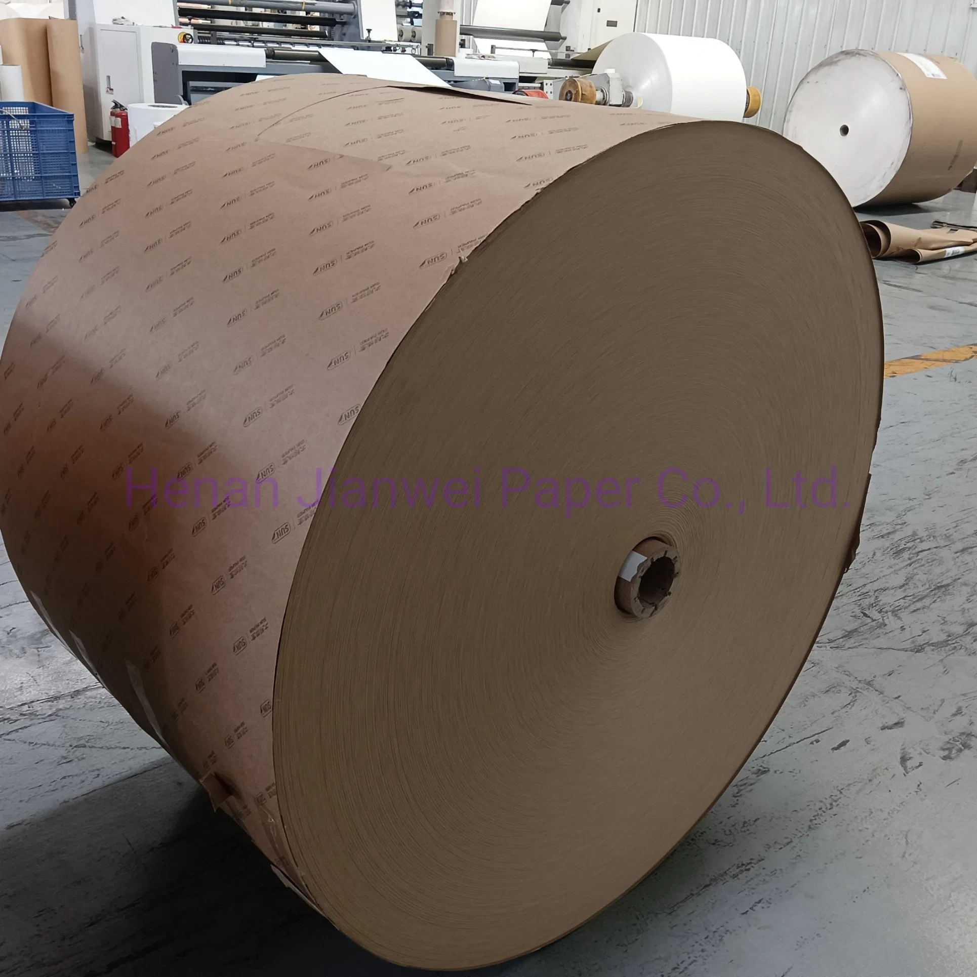 Factory Direct Best Sale Kraft Paper in Roll PE Coated Brown Paper