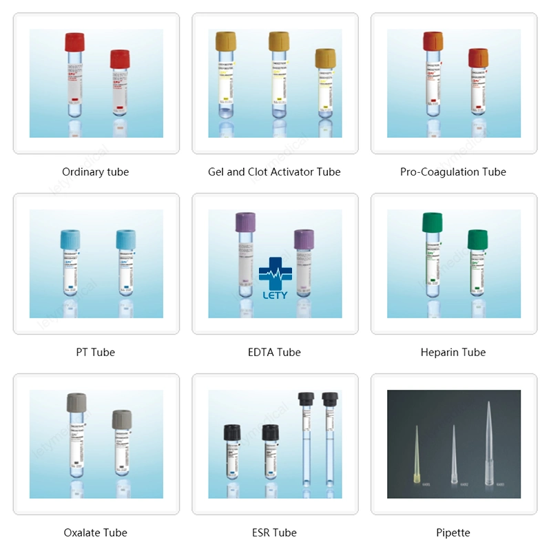 Micro Blood Collection Tube Edtak2 Edtak3 EDTA Tube