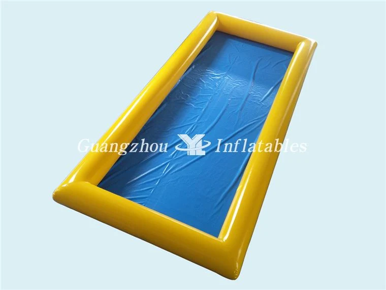Inflatable Right Angle Pool for Water Park Games