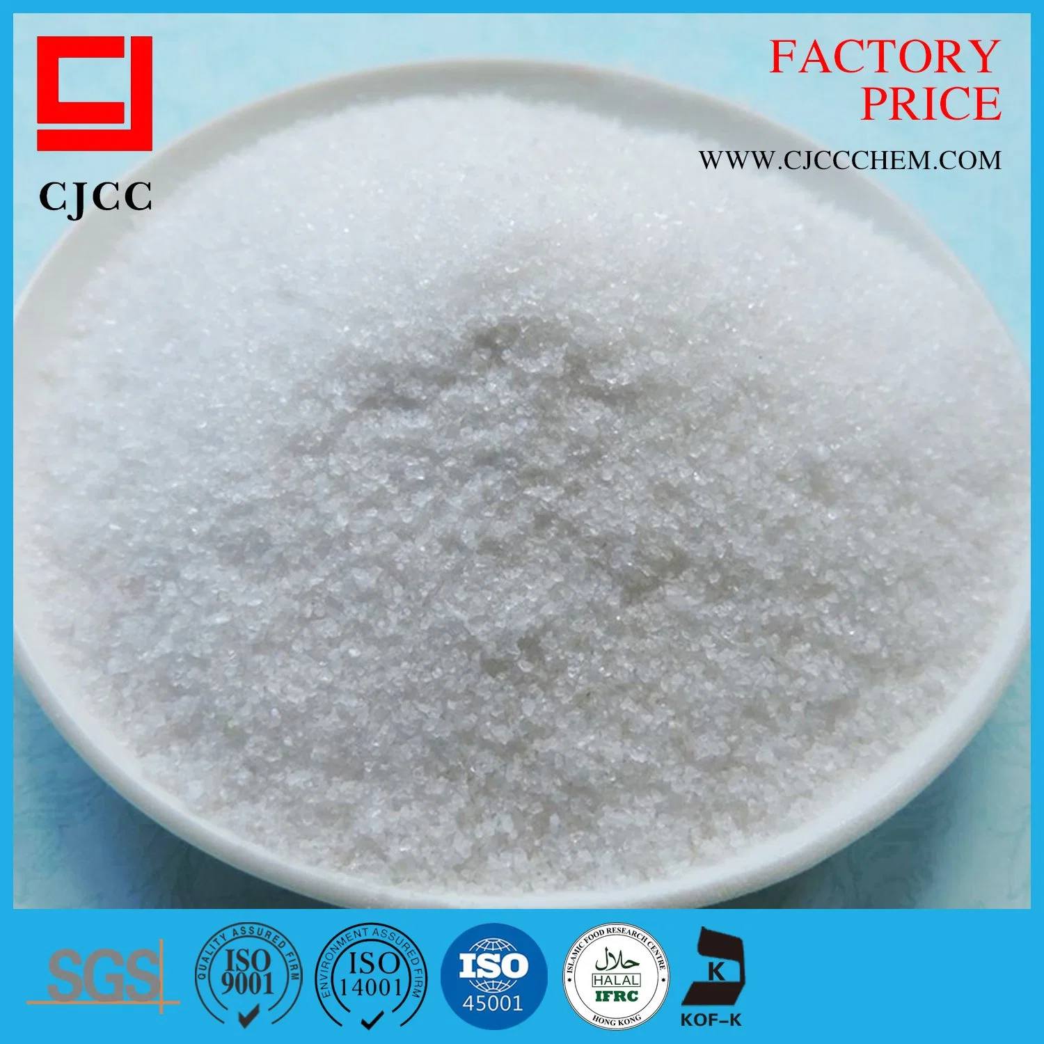 Water Treatment Chemical Flocculant Oil Exploration Paper Making Cationic PAM Polyacrylamide China Products