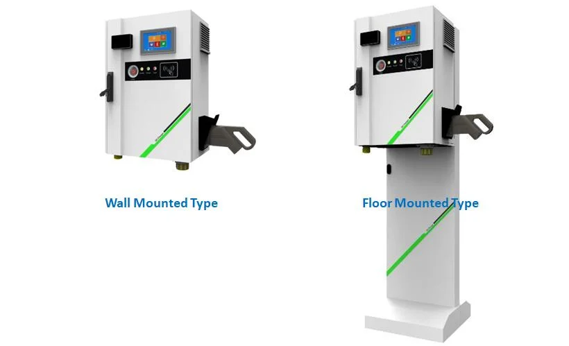 Hiconics cargador rápido de EV, la estación de carga para el uso público con Ocpp 1.6J