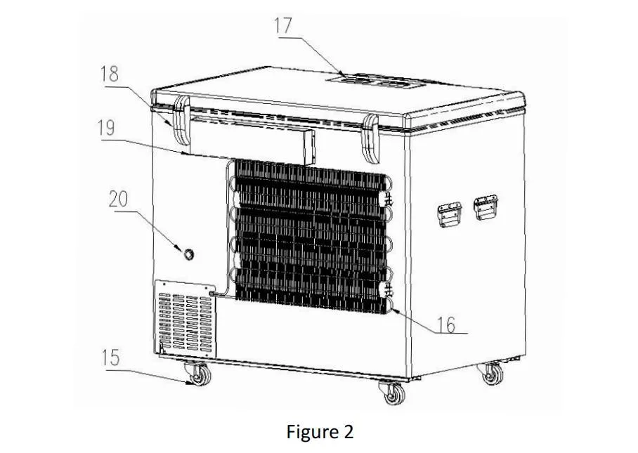 C RÉFRIGÉRATEUR Ice-Lined Aucma 2-8 /Vaccin réfrigérateur pour Lab /Hôpital de l'équipement médical Tcd-100