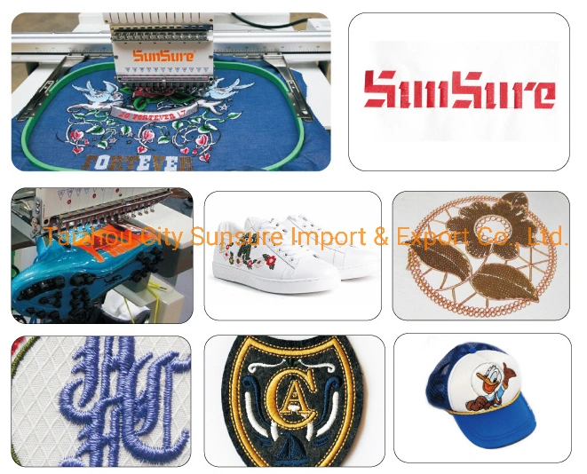 Chinese Brand Good Quality Embroidery Machine with Single Head Ss-1201s