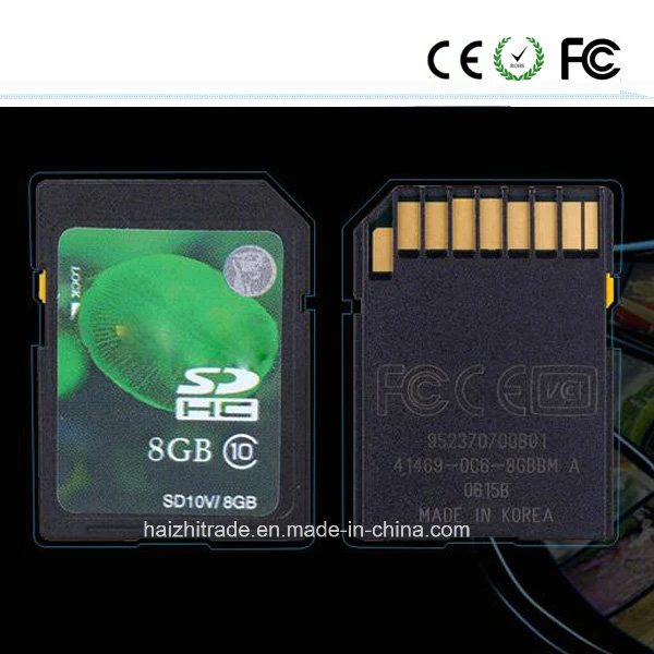 Wholesale/Supplier 4GB, 8GB, 16GB PC/Camera SD Card (Class 6) Warranty 1 Year