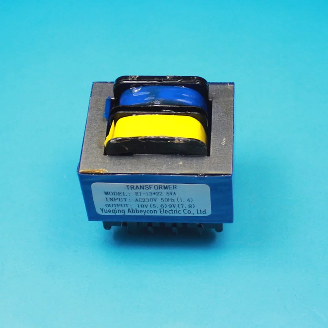 Reliable High Quality 230V to 18V-9V 50Hz Ei Transformer Single Phase Transformer for Switching