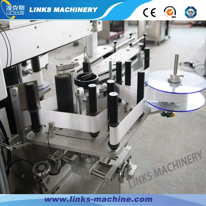 Single Side Automtic Bottle Sticker Labeling Machine