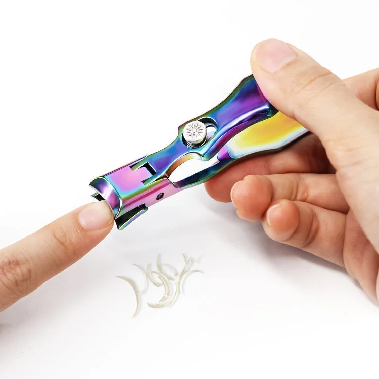 Double Sharp Blade Nail Clipper Straight Edge Manicure Pedicure Tool Set