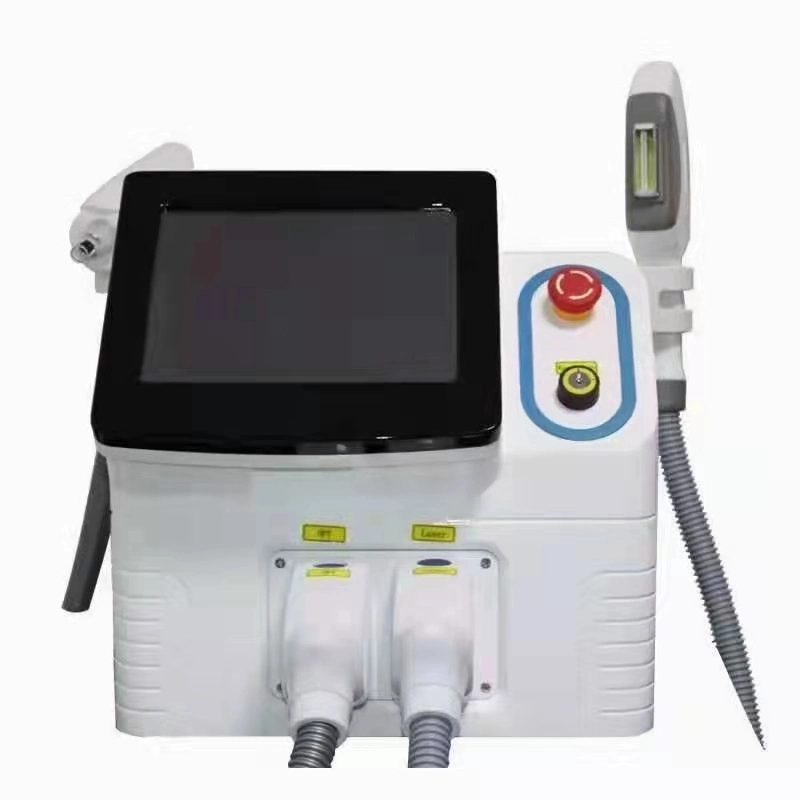 Hot Selling 2 in 1 Portable Elight Opt Hair Removal ND YAG Laser Tattoo Removal Beauty Device