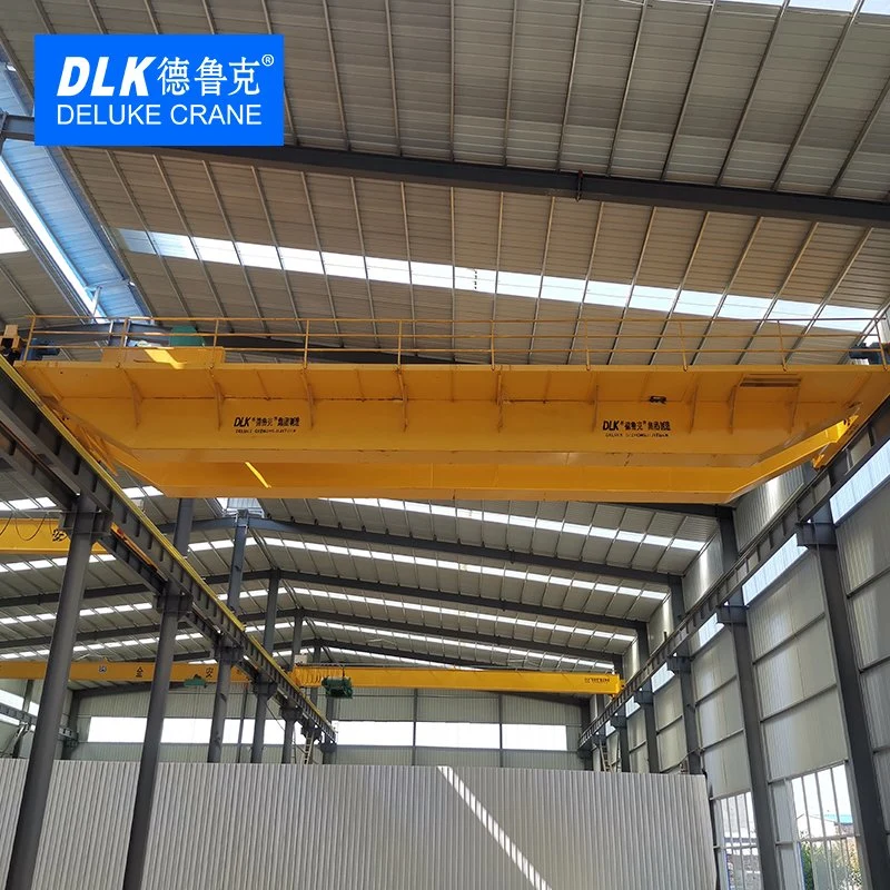 Heavy Duty Running Double Winch Trolley for Indoor Lifting Double Girder Overhead Crane