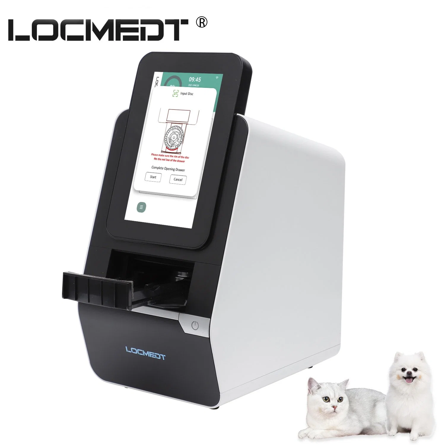 La chimie vétérinaires Locmedt analyseur analyseur de biochimie de l'équipement d'EFP