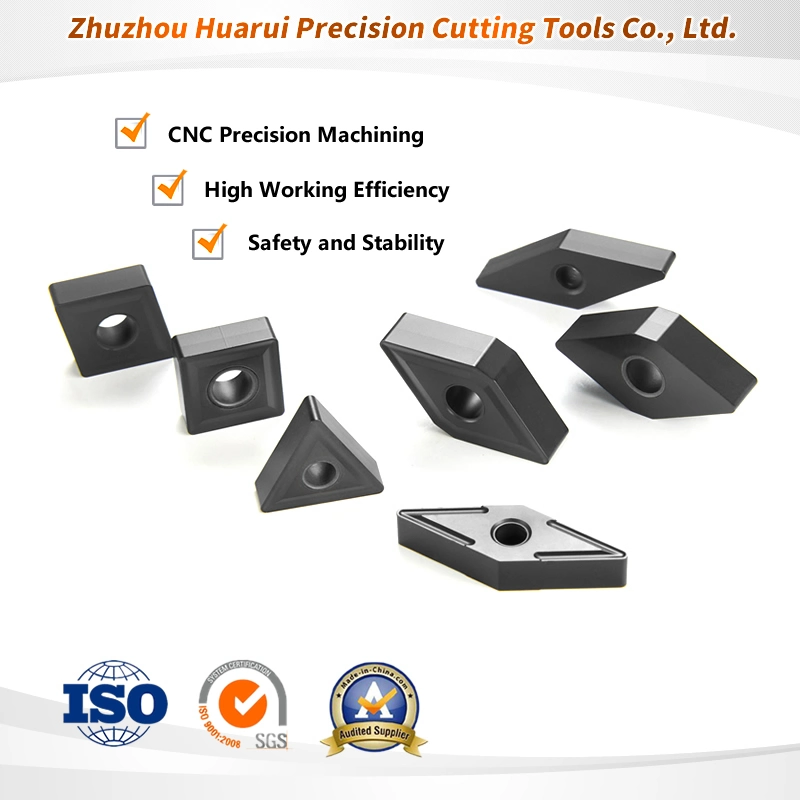 Fabricado na China Fabricante carboneto de tungsténio cementado lâminas de metal das ferramentas de corte rodando insertos para tornos CNC Cortadores Indexable Cnmg/Dnmg/Vnmg/Snmg/Tnmg/Wnmg