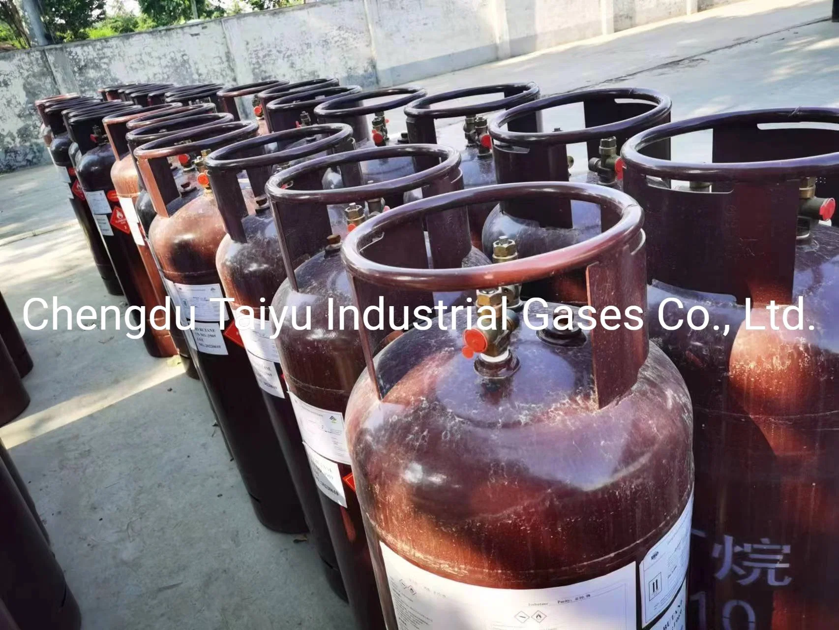 Manufacturer 98%-99.5% N-Butane Gas C4h10 in 47L / 118L / 926L/ ISO Tank