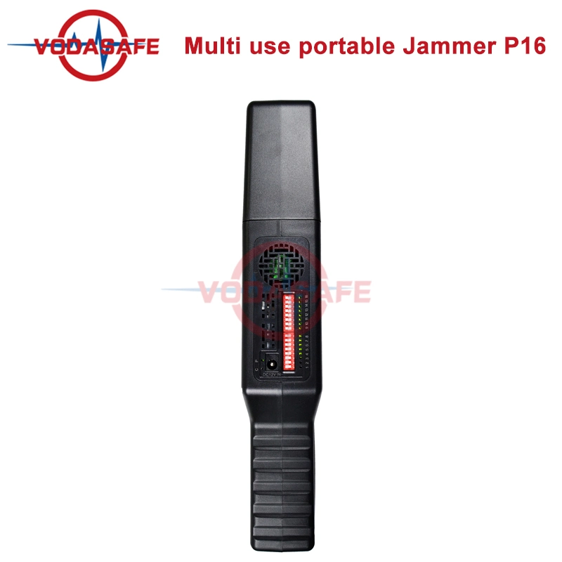 16 Antennas Handheld Network Jamming Device for WiFi Bluetooth Network 20 M Jamming Signal Jamming Device